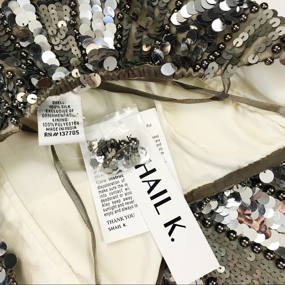 Shail K. Sequin beaded prom dress - Picture 6 of 6